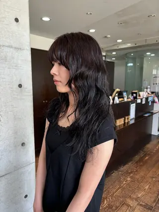ロング 韓国ヘア🤍 慎之介のヘアスタイル