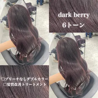 カラー 🤍ブリーチなし ブラウンhimi🤍のヘアスタイル