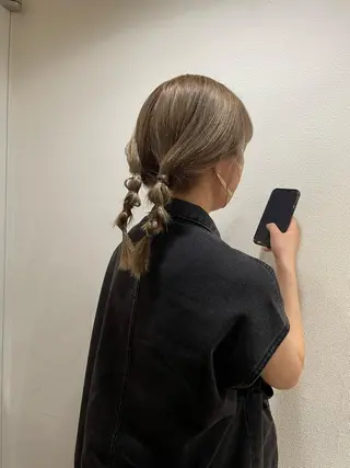 ミディアム 山口 朔弥のヘアスタイル