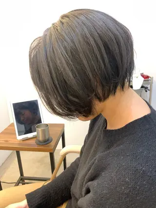 ショート leben serikaのヘアスタイル