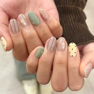 ネイル 4/12🈳あり✧* ayanaのネイルデザイン