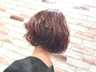 ミディアム カラー 松山 真也のヘアスタイル