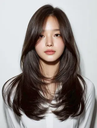 ロング 【明石の艶髪神様】 染澤尋統のヘアスタイル