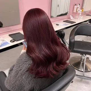 ロング カラー NANA💓韓国ヘア /レイヤー/暖色💓のヘアスタイル