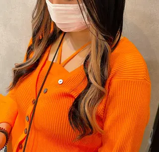 ロング chic 有山 美瑠のヘアスタイル