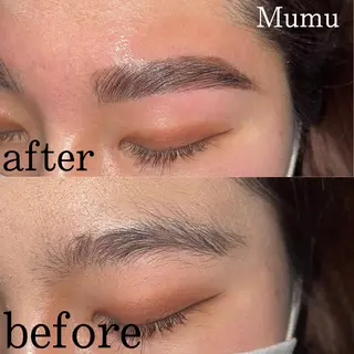 パーマ アイブロウ Mumu眉毛,ネイル モデル募集中🪄のネイルデザイン