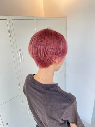 ショート 🎗副店長/井上 竜 ブリーチ指名No.1のヘアスタイル