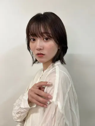 ミディアム 山中 欧輔のヘアスタイル