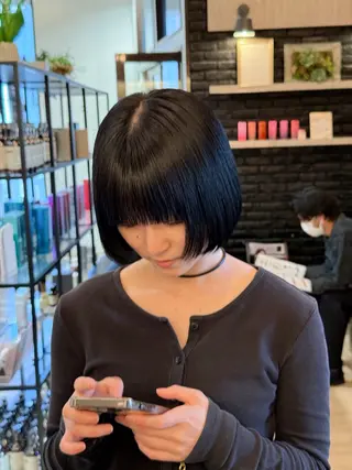 ショート カラー sakura/ 透明感カラー🫧のヘアスタイル