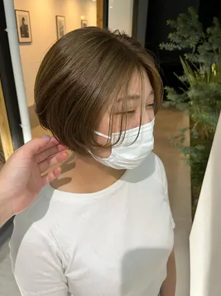 ショート 湯川 未咲希のヘアスタイル