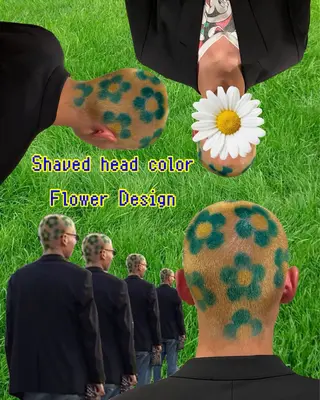 カラー メンズ MOKA🌼 淵野辺デザインカラーのヘアスタイル