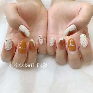 ミディアム ネイルJaol 池袋のネイルデザイン