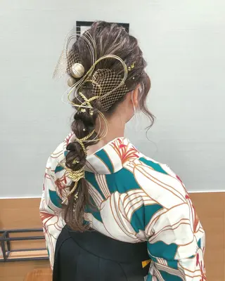 ヘアアレンジ ヘアセット ✴︎Mai✴︎銀座のヘアスタイル