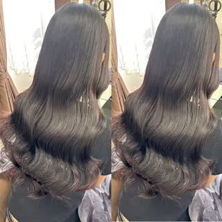 カラー ヘアメ🎀推しカラー 🥣横浜/しほ🧸のヘアスタイル