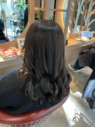 ミディアム FUJIIKANON /パーマモデル募集中のヘアスタイル