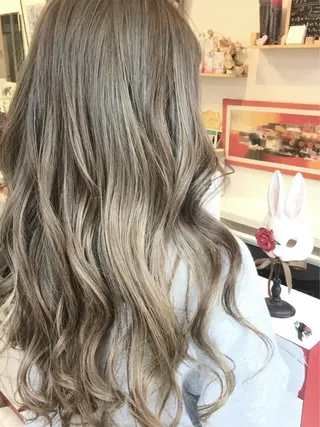 ロング カラー 名駅★シールエクステ クオーレゼロ★加藤のヘアスタイル