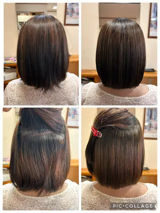 ショート かぁちゃん 橋本のヘアスタイル