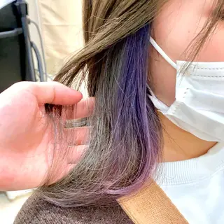 カラー 菜 摘のヘアスタイル