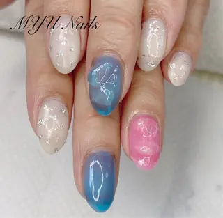 ネイル ニュアンスネイル🌈 MYU Nailsのネイルデザイン