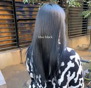 ロング カラー LAFF きよののヘアスタイル
