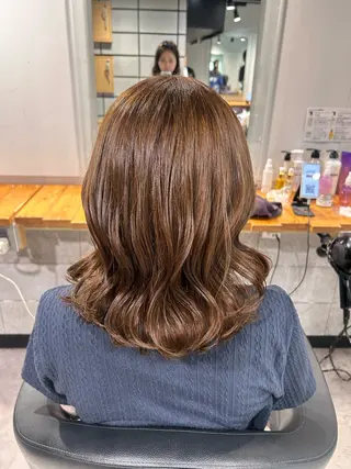セミロング レイヤーStyle 🪽菜々実のヘアスタイル