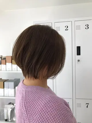 ショート オカダ ノゾミのヘアスタイル