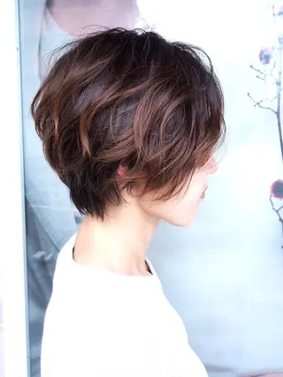 ショート 林 瑞起のヘアスタイル