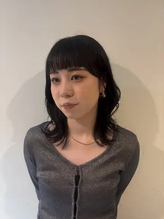 セミロング YUKI 🌕 «ダブルカラー»のヘアスタイル