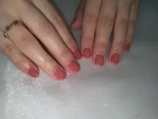 ネイル はばすみれ🎀ﾈｲﾙ 光ﾌｪｲｼｬﾙ ﾍｱのネイルデザイン
