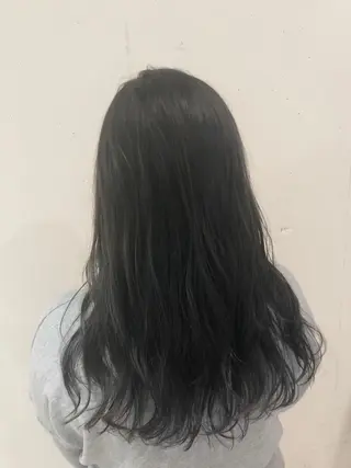 セミロング カラー パーマ ヘアアレンジ 【ツヤ髪美容師】 ツダケイスケのヘアスタイル