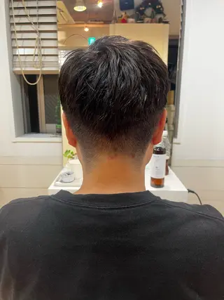 メンズ ️ちば🩵JILLE 恵比寿 透明感カラーのヘアスタイル