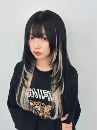 ☠️地雷ギャル職人⚡ りんのヘアスタイル