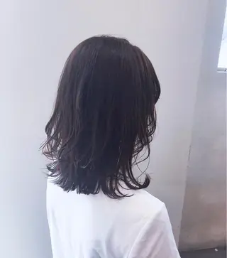 セミロング 艶髪/巻ける縮毛矯正 /髪質改善naoのヘアスタイル