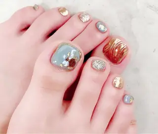 ネイル M🌷nail 長さだし専門店のネイルデザイン
