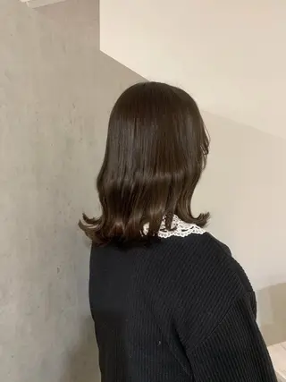 ミディアム ボブ 西宮北口/みなみのヘアスタイル