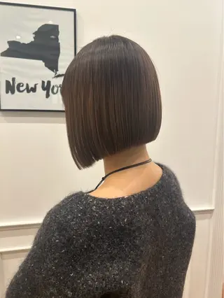 ミディアム 梶原 美保のヘアスタイル