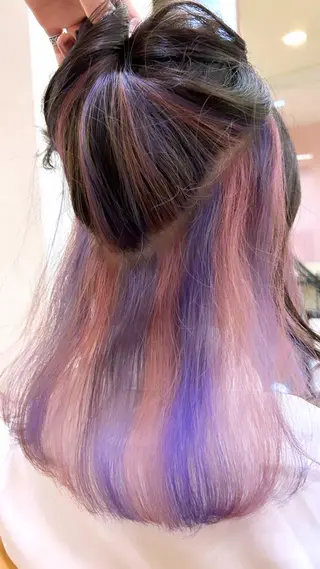 ミディアム カラー 板倉　花連 💌リピーター様へ↓のヘアスタイル