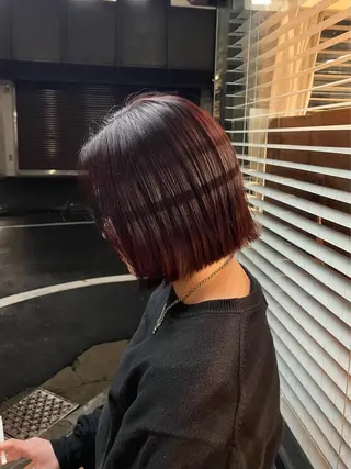 ショート カラー 末崎 聖子のヘアスタイル