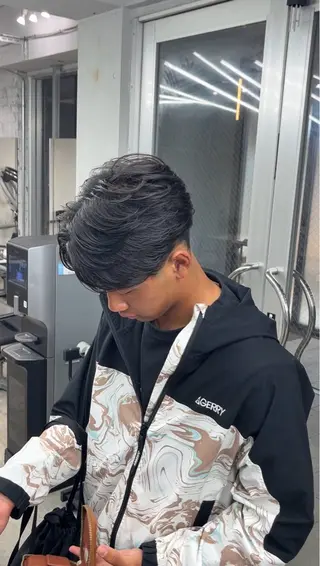 メンズ ØVARL Jingumae所属・OVARL/ メンズパーマ/きらりのヘアスタイル