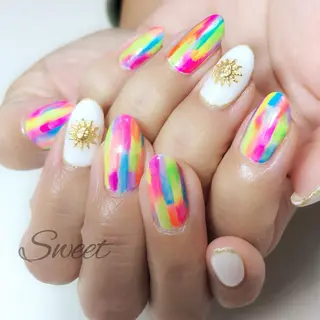 ネイル sweet 仲野陽子のネイルデザイン