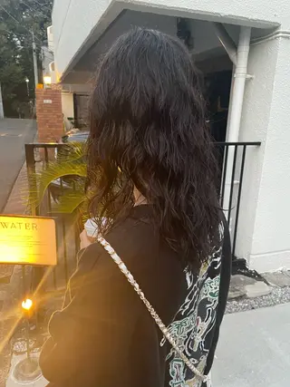ミディアム パーマ 🪐ナチュラルモード ヘア🪐honokaのヘアスタイル