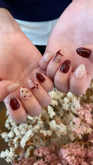 ネイル crystal ⭐︎ colorのネイルデザイン