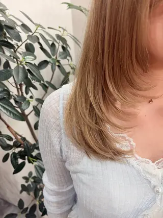ミディアム 🌼似合わせカラー / Misaki🌼のヘアスタイル