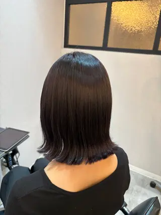 ミディアム カラー 🖤N゜JILLVA 🤍店長/川田 栞のヘアスタイル