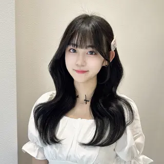 セミロング ⛓ワンホンレイヤー 🥀🖤/あいりのヘアスタイル