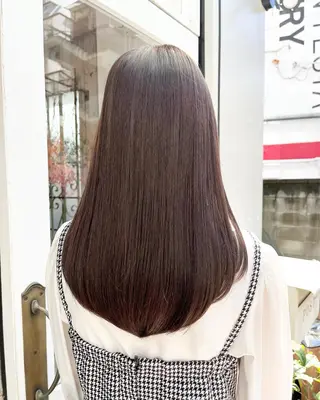 ロング カラー 髪質改善☆ 縮毛矯正miyuのヘアスタイル