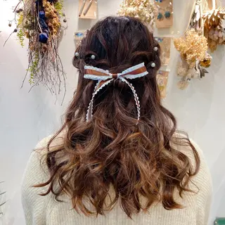 ロング ヘアアレンジ non .のヘアスタイル