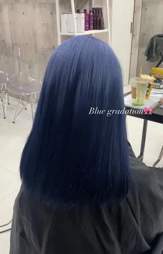 ロング カラー ヘアアレンジ メンズ 🌈【🎀ヘアデザイ ナー🎀】✨ノン✨のヘアスタイル