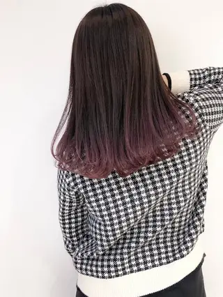 ミディアム カラー ✨美髪透明感ソムリエ ✨💎KAZU💎のヘアスタイル