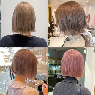 ショート カラー ウルフカット ハッシュカット/七海のヘアスタイル